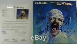Signed Scorpions Autographed Blackout 12 Lp Album Original 5 Jsa Loa # Bb02307