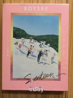 Signed Seventeen ALL13Memb Album Boys Be HideVer. CD+Card Hand Autograph Authent
