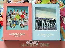 Signed WANNA ONE autographed first album CD+Signed poster Kpop new korean 082017