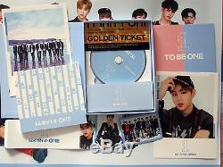 Signed WANNA ONE autographed first album CD+Signed poster Kpop new korean 082017