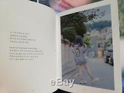 Signed album / photo IU Lee JiEun Love poem Hand Autograph in ink