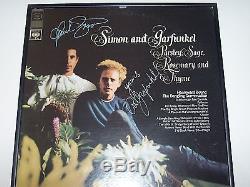 Simom and grafunkle autograph record albums