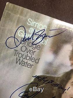 Simon & Garfunkel Signed/Autographed Record Album Bridge Over Troubled Water