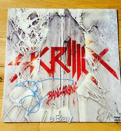Skrillex Signed Album Exact Proof Coa Autographed Vinyl Record Bangarang
