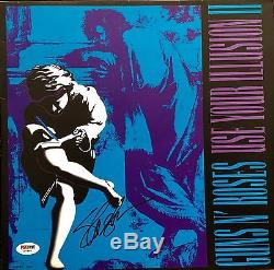 Slash Autographed Signed Guns N Roses Use Your Illusion II Psa/dna Record Album