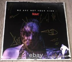 Slipknot X9 Signed Autograph We Are Not Your Kind Vinyl Album Corey Taylor +8