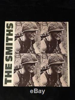 Smiths Meat Is Murder Record Lp Album Signed Morrissey Rare Inscription 1985