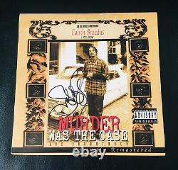 Snoop Dogg Autographed Murder Was The Case Vinyl Record Album/ JSA