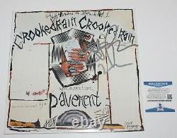 Stephen Malkmus Signed Pavement'crooked Rain' Album Vinyl Record Lp Beckett Coa