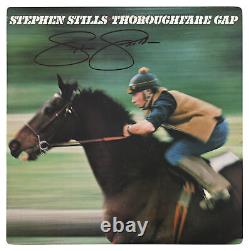 Stephen Stills Authentic Signed Thoroghfare Gap Album Cover BAS #BG83148