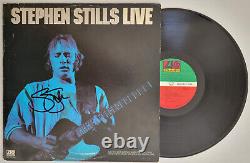 Stephen Stills signed Live album vinyl record COA exact proof autographed