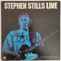Stephen Stills signed Live album vinyl record COA exact proof autographed