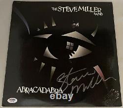 Steve Miller Band Signed Record Album Cover PSA/DNA Autographed Abracadabra