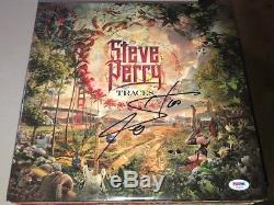 Steve Perry JOURNEY Autographed Signed TRACES Album LP PSA/DNA