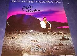 Stevie Wonder In Square Circle Signed Album Hand Vinyl Autographed PROOF WithCOA