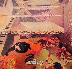 Stevie Wonder Signed Record Album Vinyl LP PSA/DNA COA Autographed Fulfillingnes