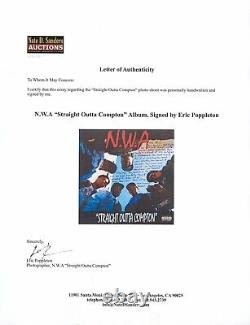 Straight Outta Compton LP Record Album Essay Signed