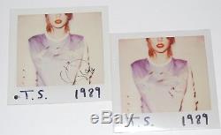 TAYLOR SWIFT signed (T. S. 1989) Record album LP VINYL WithCOA