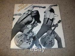 TED NUGENT SIGNED AUTOGRAPH FREE-FOR-ALL VINYL RECORD ALBUM FREE FOR ALL
