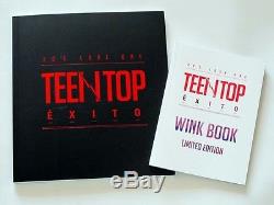 TEEN TOP Autographed Korea 2014 mini5th album EXITO + photobook Korea New