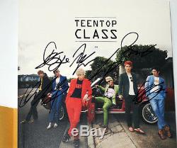 TEEN TOP Autographed Korea album Teen Top Class CD+ photobook