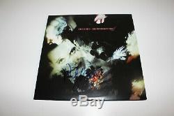 THE CURE ROBERT SMITH SIGNED DISINTEGRATION ALBUM VINYL RECORD LP withCOA PROOF