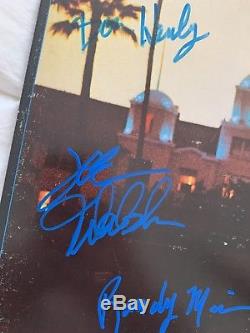 THE EAGLES SIGNED Hotel California ALBUM Signed by Band Members