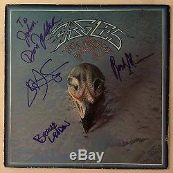 The Eagles Their Greatest Hits Signed Autograph Lp Record Album X 4