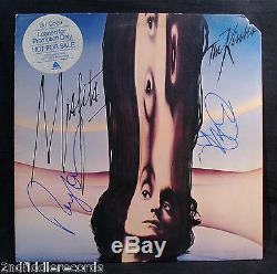 THE KINKS Autographed MISFITS Promotional Album Cover By Ray Davies+Dave Davies