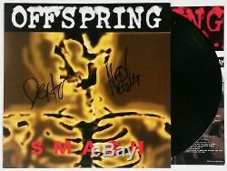 THE OFFSPRING BAND SIGNED SMASH LP VINYL RECORD ALBUM WithJSA CERT