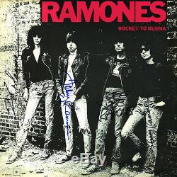 THE RAMONES SIGNED ALBUM COA INLCLUDED FULL BAND SIGNED MANY YEARS AGO