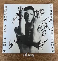 THE REVOLUTION signed vinyl album PRINCE AND THE REVOLUTION PARADE