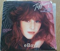 TIFFANY EP Autographed SIGNED RECORD ALBUM I saw him standing there