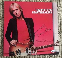 TOM PETTY Autographed Signed DAMN THE TORPEDOES Vinyl Record Album PSA DNA