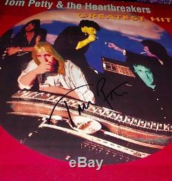 TOM PETTY SIGNED 12x12 record album flat AUTOGRAPH and the heartbreakers