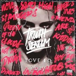 TOVE LO SIGNED RSD TRUTH SERUM 10 PINK VINYL RECORD ALBUM WithCOA HABITS