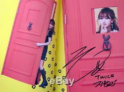 TWICE autographed signed 2017 TWICEcoaster LANE 2 album CD korean A version