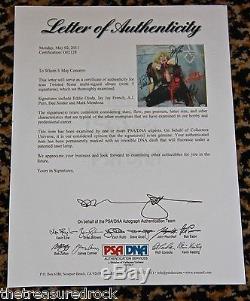TWISTED SISTER signed autographed STAY HUNGRY record album LP by ALL PSA DNA COA
