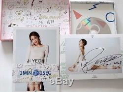T-ARA TARA Park Ji Yeon Autographed 2014 SOLO album Never Ever limited Korean