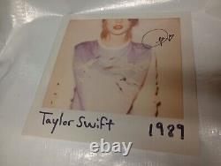 Taylor Swift 1989 Signed Vinyl Album Record