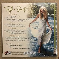Taylor Swift Signed Debut Record Album! Purchased from Taylor! Sold Out