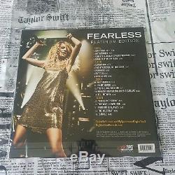 Taylor Swift Signed Fearless LP Record Album Limited to 250 Copies IN HAND