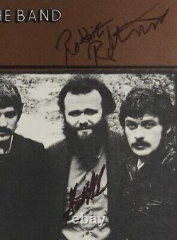 The Band JSA Signed Autograph Album Record LP Robbie Robertson, Garth Hudson