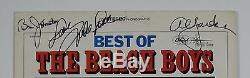 The Beach Boys Signed Autograph Best Of Record JSA Album Brian Wilson Johnston
