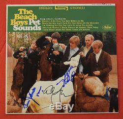 The Beach Boys Signed Autographed Pet Sounds Record Album by 4 Brian Wilson ++