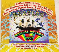 The Beatles Paul Mccartney Hand Signed Magical Mystery Tour Album! Exact Proof