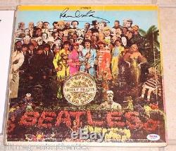 The Beatles Paul Mccartney Signed Sgt Pepper's Lonely Hearts Club Band Album Psa