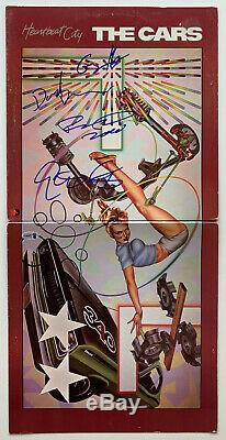 The Cars Autographed Vinyl Record Album signed by 4 Ric Ocasek Beckett BAS coa