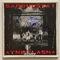 The Clash Autographed vinyl Album signed by 4 Joe Strummer Beckett BAS coa