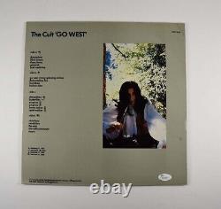 The Cult Go West Autographed Signed Album LP Record Certified Authentic JSA COA